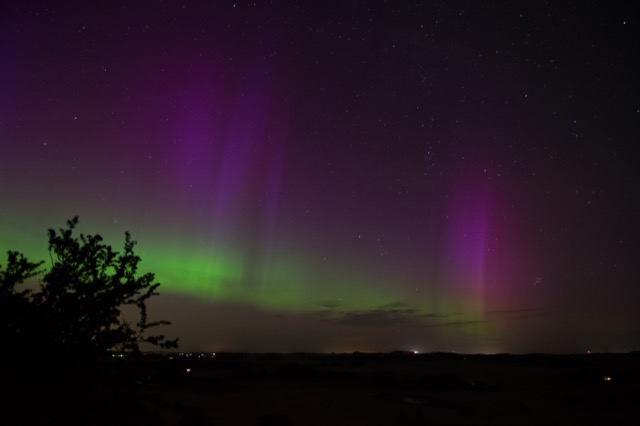 Aurora borealis 2024